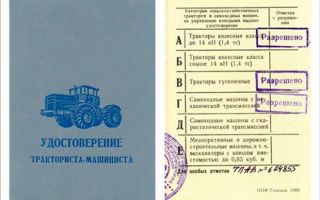 Тракторные права: какую категорию выбрать?